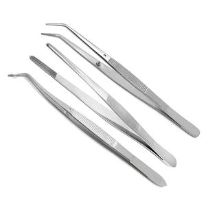 Set 3 Reusable Dental <b>Tools</b> Medical Dissecting Thumb Tweezers Dressing Tissue Forceps Manual Steel Tweezers Cotton Dressing - Product Image 1