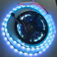 Bande lumineuse LED 12V flexible SMD 5050 RGB TV Tira avec contrôleur Sync & WiFi Mode IP67 IP65 IP66 IP20 Rated PVC Body