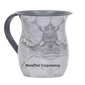 ถ้วยอลูมิเนียมสำหรับตกแต่งที่มีด้ามจับสองอันสำหรับล้างดีไซน์ใหม่เหยือกซักมือดีไซน์แบบชาวยิวด้ามจับคู่ของขวัญ - Product Image 2