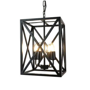 Vintage <b>Black</b> Metal Outdoor Hanging Lantern Creative Ceiling Installation Oval Shape Budget Hotel Decor <b>Lighting</b> Accessories - Product Image 3