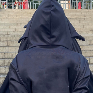 Sudadera con capucha transpirable con cremallera completa para mujer con logotipo personalizado y tela duradera para actividades al aire libre - Product Image 5