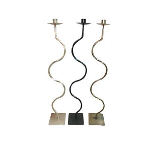 Candelabro Decorativo de Hierro Forjado al por Mayor, Elegante Centro de Mesa, Portavelas de Metal para Hotel, Restaurante, Boda - Product Image 2