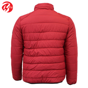 Veste matelassée à logo personnalisé pour hommes avec col montant en toile de haute qualité Nouveau style de vêtements pour hommes - Product Image 2