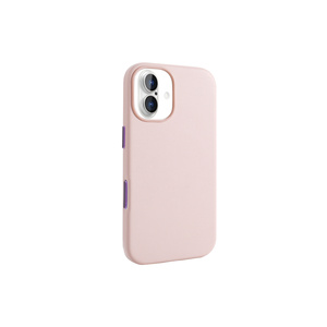 Funda Protectora de Cuero PU Netzy SAFA Serie Kupra para iPhone 17 14 Plus, Compatible con MagSafe, Color Gris - Product Image 4