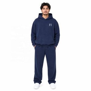 Nouvelle Collection 2026 – Sweats à Capuche Homme Oversize Imprimés en Relief, Survêtements Hiver Respirants Grande Taille, Lavables, OEM - Product Image 1