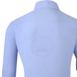 Chemise à boutons respirante au design unique pour hommes, chemises à boutons unies de couleur unie de style personnalisé en stock - Product Image 6