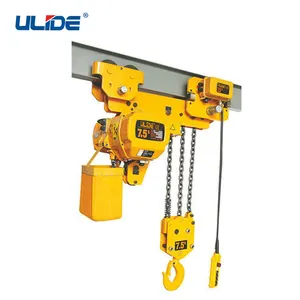 Cần cẩu ulide sử dụng Palăng xích điện 1 2 3 5 10 15 tấn cho xưởng Palăng điện không có xe đẩy 1.5ton Palăng xích điện