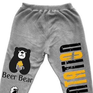 Men's Pants Washed <b>Jogger</b> Oversized <b>Stacked</b> Baggy Trousers Customized Logo Printed Casual Lightweight High Street Flared Loose - Product Image 5