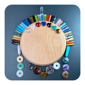 Đá quý tự nhiên 15 mét mã não đen hình trái tim tumbles đá như lo lắng đá cho bạn bè - Product Image 6