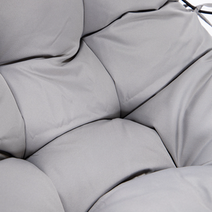 Silla <span class=keywords><strong>Colgante</strong></span> Tipo Huevo con Soporte |   Silla Columpio <span class=keywords><strong>de</strong></span> Ratán para Interiores y Exteriores con Cojín, Cómoda <span class=keywords><strong>Hamaca</strong></span> para Patio, Jardín y Balcón - Product Image 4