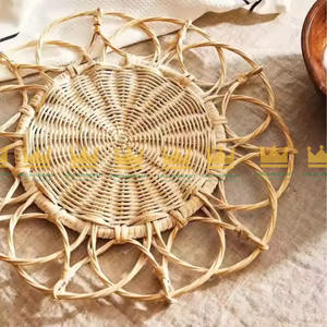 El principal fabricante vietnamita ofrece manteles y almohadillas de ratán bohemios con estilo, MOQ bajo y servicios OEM, buen precio en nuevos estilos - Product Image 4