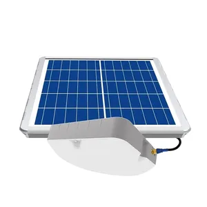 10 tahun garansi Solar lampu langit-langit biru karbon 15W Indoor Solar lampu langit-langit