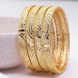 Dye <b>Gold</b> <b>Plated</b> Forming <b>Bangles</b>, Traditional <b>Bangles</b>, Wholesale Fashion <b>Gold</b> <b>Plated</b> <b>Bangles</b>, Brass <b>Bangles</b> <b>Gold</b> Filled Jewelry. - Product Image 1