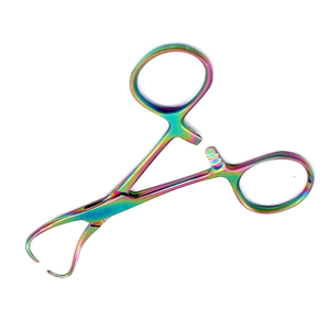 Pinza Quirúrgica Reutilizable de Acero Inoxidable para Toallas Dentales, Instrumento Dental, Clip para Toallas Backhaus, Manual - Product Image 5