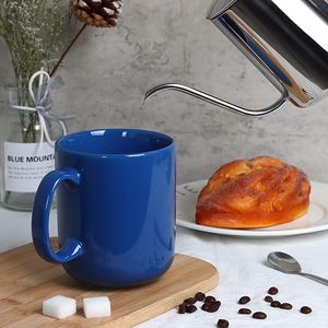 Handpainted Eco-Friendly <b>Ceramic</b> <b>Mug</b> with <b>Lid</b> Modern Design Durable & Budget-Friendly for Home Use-World Craft Impex - Product Image 4