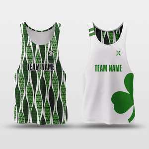 <span class=keywords><strong>Maillot</strong></span> de basket-ball réversible personnalisé pour les fans de sport des <span class=keywords><strong>Celtics</strong></span>, séchage rapide - Product Image 1