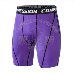 Pantalones Cortos de Compresión de Alto Rendimiento para Hombre FANTASY WEAR 2026, Pantalones Cortos Deportivos Elásticos para Entrenamiento con Diseño y Logotipo Personalizados - Product Image 1