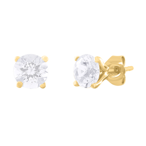 Boucles d'oreilles à la mode en or blanc 14 carats et diamants blancs incroyablement belles boucles d'oreilles à la mode pour les mariages et les fêtes des femmes - Product Image 6