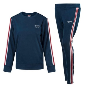 Ensemble de survêtement uni pour femmes, survêtement en Polyester pour hommes, survêtement pour femmes - Product Image 5