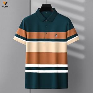 OEM imprimé par sublimation sur mesure t-shirt de polo de golf à séchage rapide t-shirts pour hommes polo logo personnalisé vêtements de fitness et de sport - Product Image 5
