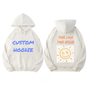 Sudaderas con capucha y sudaderas de felpa francesa vintage personalizadas para hombre, ropa de calle con estampado DTG con peso pesado - Product Image 1