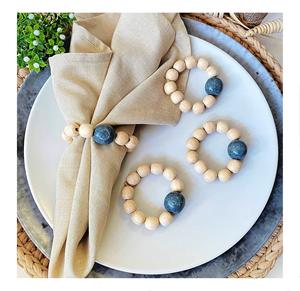 Cuentas de madera para enhebrar, formas de cuentas de cordones, cuentas de madera de colores personalizadas en forma y tamaño, entrega rápida desde la India - Product Image 3