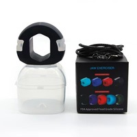Appareil d'exercice de la mâchoire en silicone pour muscler la mandibule et remodeler la ligne du visage, outil de mastication, balle d'entraînement, entraîneur de mâchoire