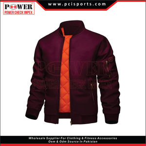 Veste d'hiver de style Tissu à mémoire personnalisé avec col montant Street Fashion Wear - Product Image 5