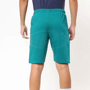 Shorts d'entraînement pour hommes les plus vendus, 100 % coton, couleur unie, taille mi-haute, avec cordon de serrage, respirants, séchage rapide, haute qualité, pour usage décontracté - Product Image 2