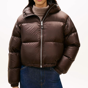 Chaqueta de Plumón Personalizada, Chaqueta de Burbuja Gruesa, Acolchada de Algodón, Chaqueta de Plumón de Invierno Personalizada para Mujer - Product Image 5