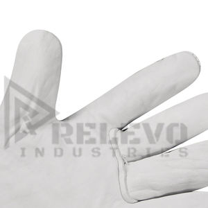 Guantes de Cuero para Hombre, Mitones Cortavientos para Motocicleta, Guantes de Cuero Genuino, Guantes de Piel de Cabra Personalizados para Hombre - Product Image 4