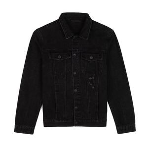 Chaqueta Vaquera de Invierno para Hombre con Logotipo Personalizado, Estilo Urbano, 100% Algodón, Alta Calidad, Ecológica y de Secado Rápido - Product Image 1