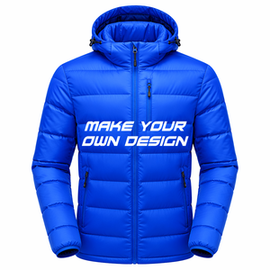 Chaqueta Acolchada Personalizada con Cuello Alto, Abrigo de Invierno, Fabricante OEM ODM, Marca Privada, Venta al Por Mayor - Product Image 2