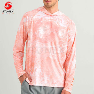 Wholesale Men's <b>UV</b> <b>Protection</b> Fishing <b>Hoodie</b> Quick Dry Long Sleeve Athletic Performance <b>hoodie</b> - Product Image 3