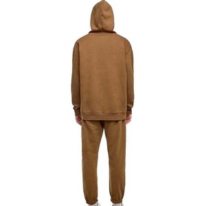 Conjunto Deportivo Informal para Hombre con Logotipo Personalizado, Sudadera con Capucha y Cremallera Completa, Pantalones Deportivos, Traje Deportivo Sólido para Hombre, Traje de Chándal, Traje de Talla Grande 2026 - Product Image 4