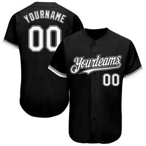 Maillot de baseball en gros fournisseur personnalisé léger séchage rapide durable tissu cousu résistant à l'humidité confort porter pour club - Product Image 1