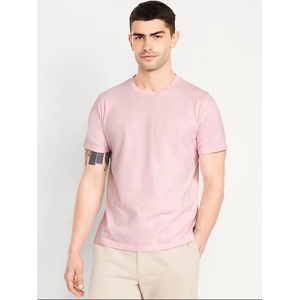 Camiseta Básica de Algodón para Hombre, Cuello Redondo, Manga Corta, Opciones de Color, Talla y Ajuste Personalizados, Impresión Gráfica Personalizada, Fabricante OEM - Product Image 5