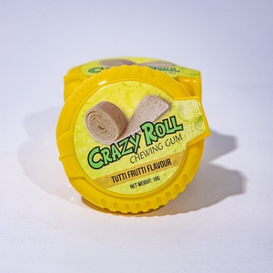 Chewing-gum en rouleau à saveur de fruits, étiquette privée personnalisée en usine, chewing-gum rond à bulles - Product Image 5