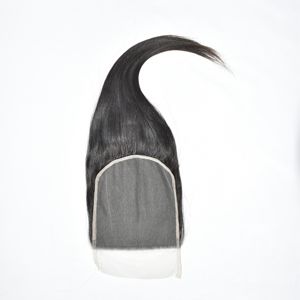 Unprocessed 7*7 Closure Manufactures 100% Indian Cuticle Aligned Weaving Temple Processing None <b>Braiding</b> Human <b>Hair</b> <b>Extensions</b> - Product Image 5