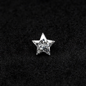 เพชรรูปดาว 0.8 กะรัต เพาะเลี้ยงในห้องปฏิบัติการ ความสะอาดระดับ VVS VS สี DE คุณภาพการเจียระไนเยี่ยม เพชรเม็ดเดี่ยวสำหรับเครื่องประดับสั่งทำพิเศษ จากผู้ผลิต - Product Image 1