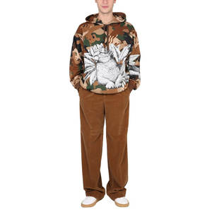 Sudadera con capucha de peso ligero de Material de algodón para hombres Tasa de venta completa Sudaderas con capucha para hombres Logotipo personalizado OEM Sudadera con capucha lisa - Product Image 3