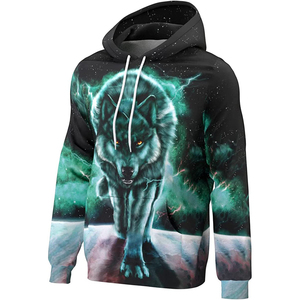 เสื้อฮู้ดสวมหัวผ้าฝ้าย100% ของผู้ชายขายดีมีฮู้ดสีทึบพิมพ์โลโก้แบบซับลิเมชันสำหรับฤดูใบไม้ผลิ - Product Image 2