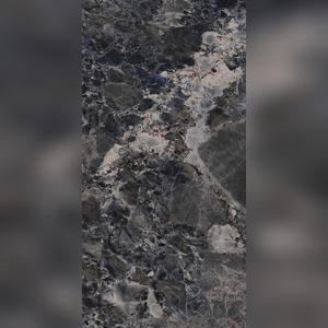 Carrelage en céramique effet pierre noire de luxe, antidérapant, pour salle de bain, cuisine, mur et sol, qualité supérieure - Product Image 2