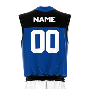 ชุดเครื่องแบบบาสเกตบอลวัสดุโพลีเอสเตอร์100% ชุดเครื่องแบบกีฬากลางแจ้งบาสเก็ตบอล - Product Image 6