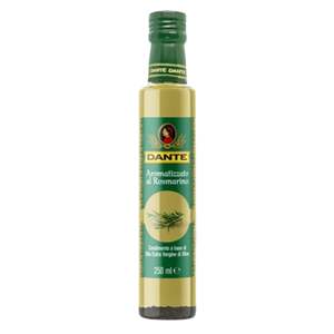 Huile d'olive mélangée Dante aux épices et assaisonnements variés, vert allongé, 250 ml x 6 pièces, saveur romarin - Product Image 1