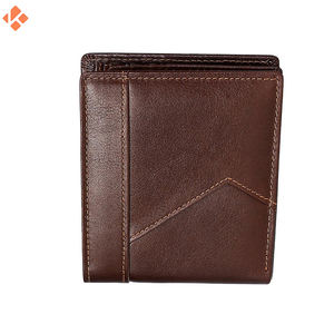 Cartera de cuero PU minimalista para hombre, diseño de rayas cortas recién llegado con cierre abierto y forro de poliéster - Product Image 6