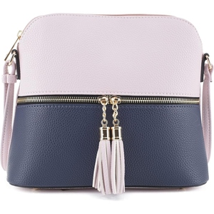 Sac à bandoulière élégant pour femmes Sac à bandoulière en cuir PU grainé doux pour femmes modernes - Product Image 3