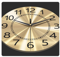 Horloge murale décorative en laiton Ak, horloge à quartz pour chambre à coucher, salon, forme de paon, pour décoration de mariage