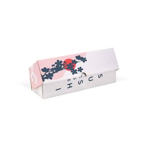 Caja de Madera Personalizada Mod. MIKADO Interior Dorado 22x7x6 Cm - Product Image 3