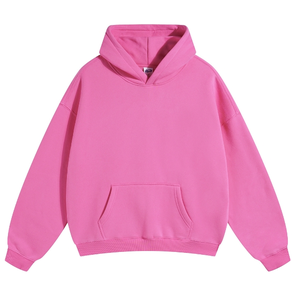 Sudadera con capucha impresa en color en blanco de algodón de alta calidad Vintage diseño de moda Streetwear pulóver con impresión Digital deportes Hip Hop - Product Image 6